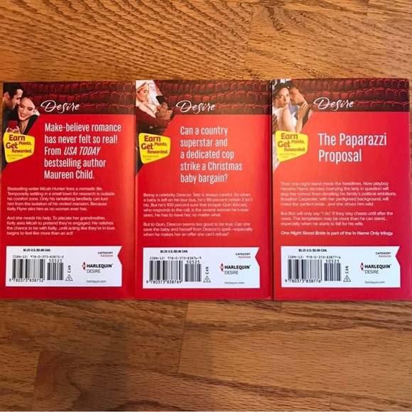 6 NWT Harlequin Desire Paperback Romance Novels - Picture 5 of 6